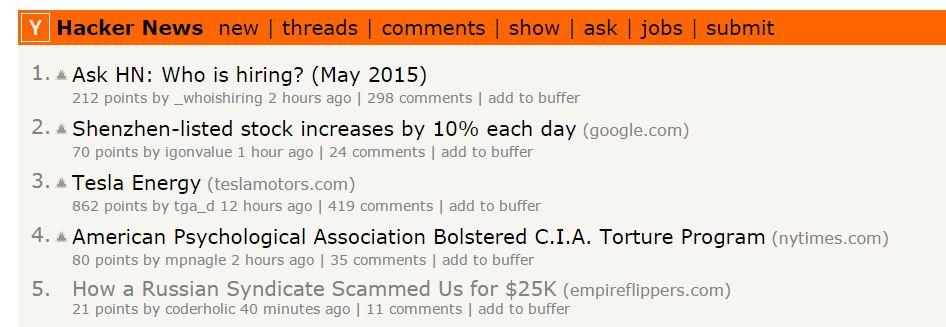 HN Russian Scammer First Page