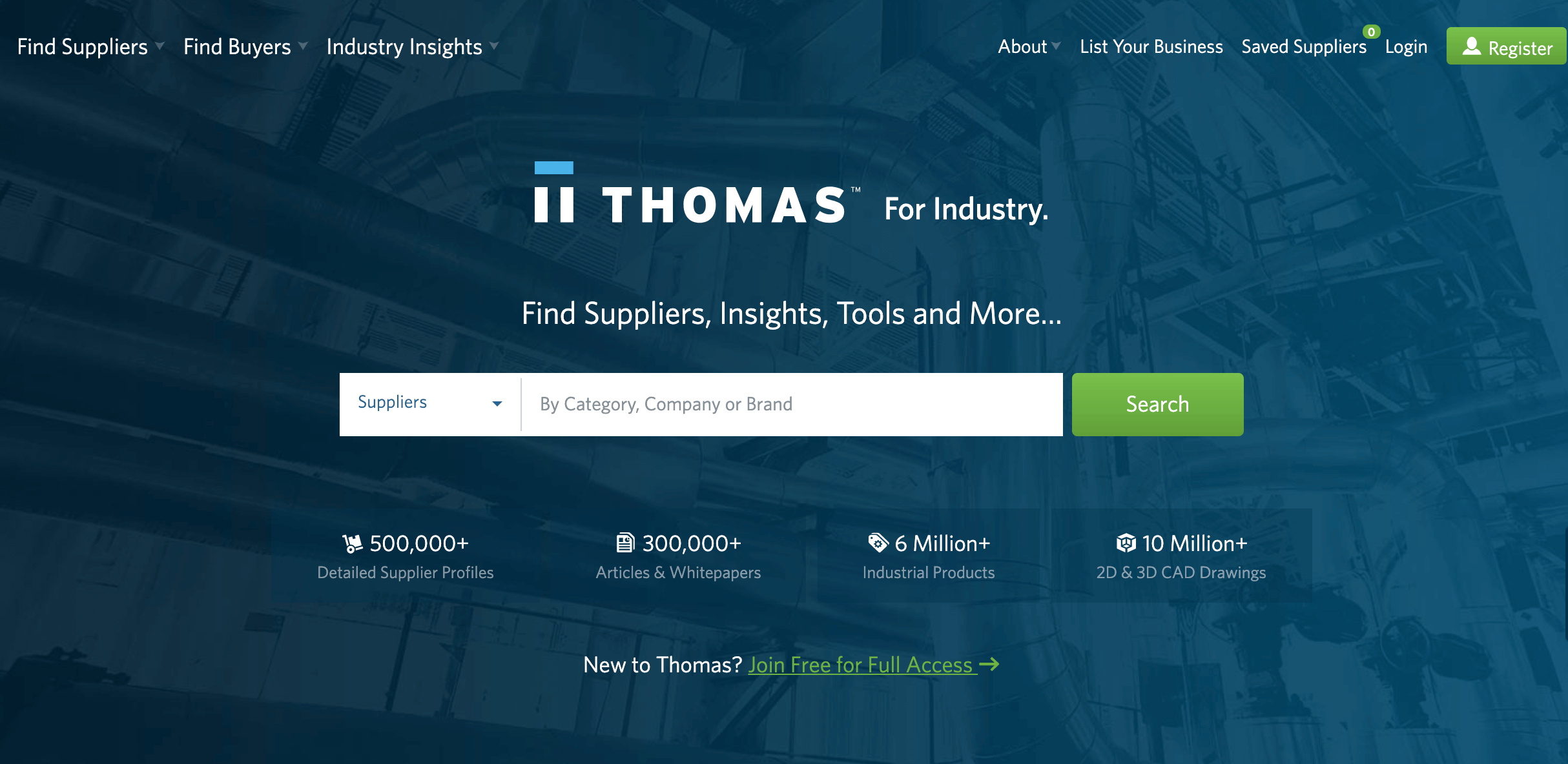 Thomasnet - private label manufacturers - Empire Flippers